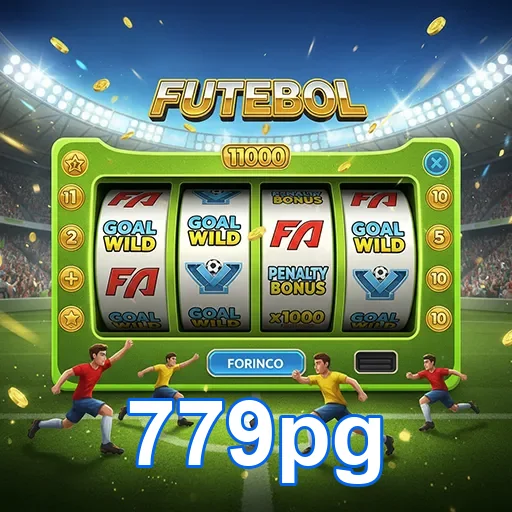 Smartphone exibindo o app 779pg com jogos móveis