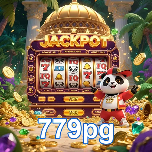 Imagem do jogo Jackpot Panda Slot 9 do site 779pg, mostrando gráficos vibrantes e temática divertida.